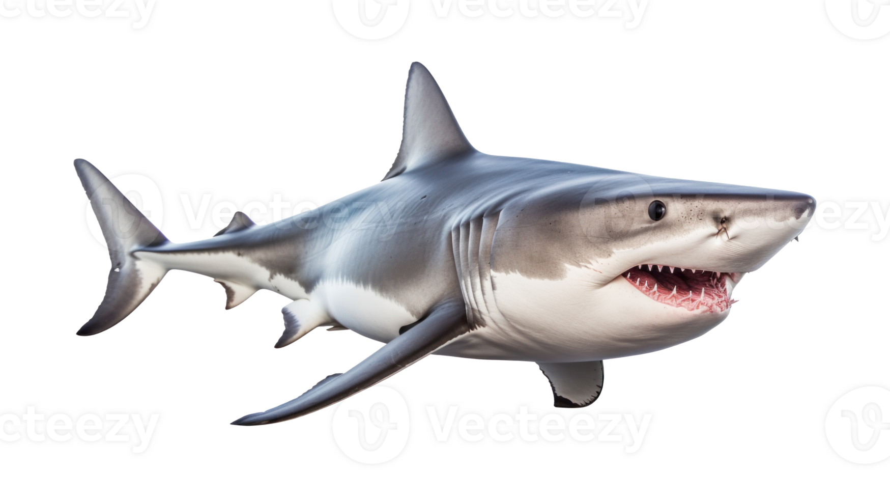 Shark isolated. Illustration png