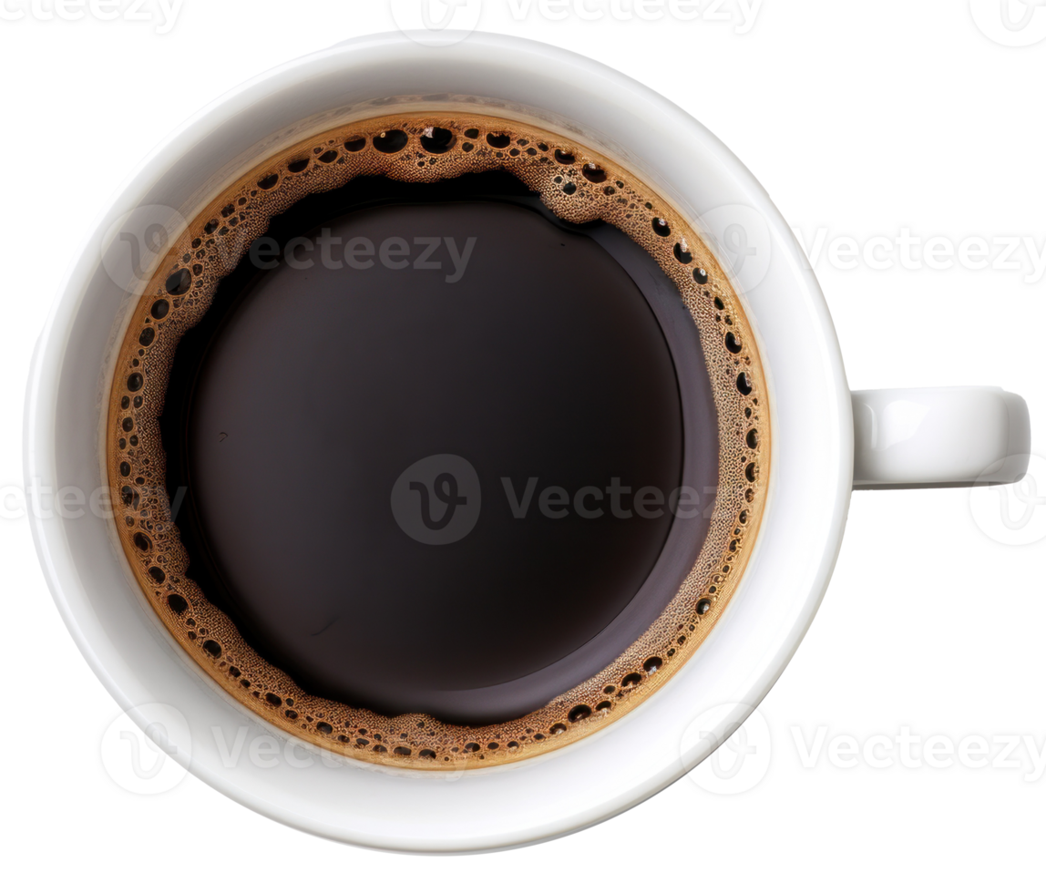 Espresso coffee isolated. Illustration png