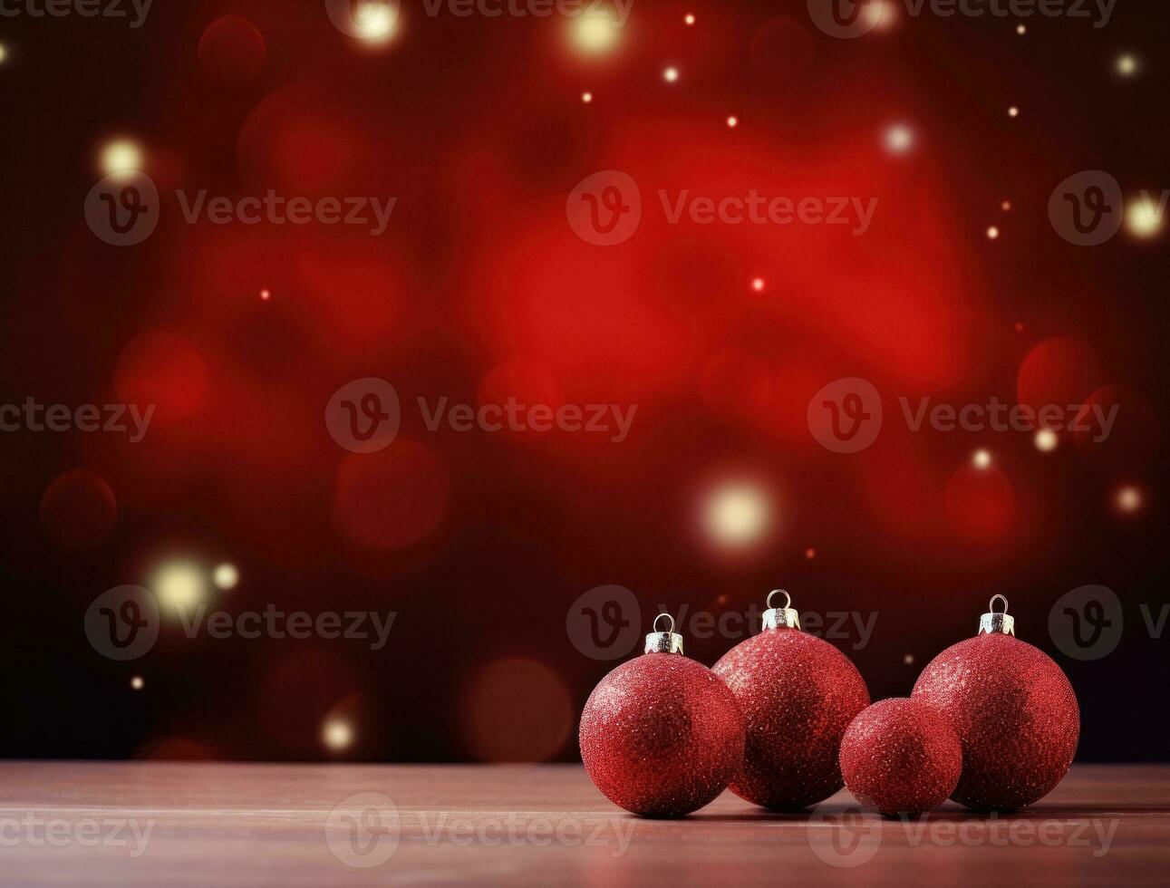 Red Christmas background photo