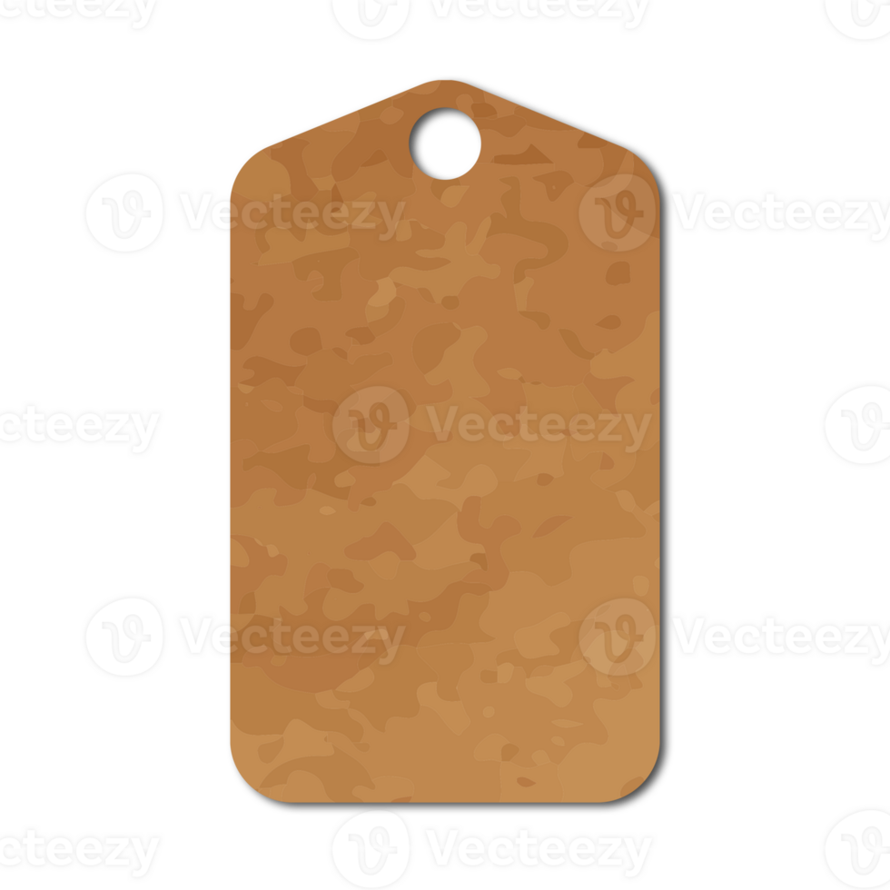 cartellino del prezzo vuoto png