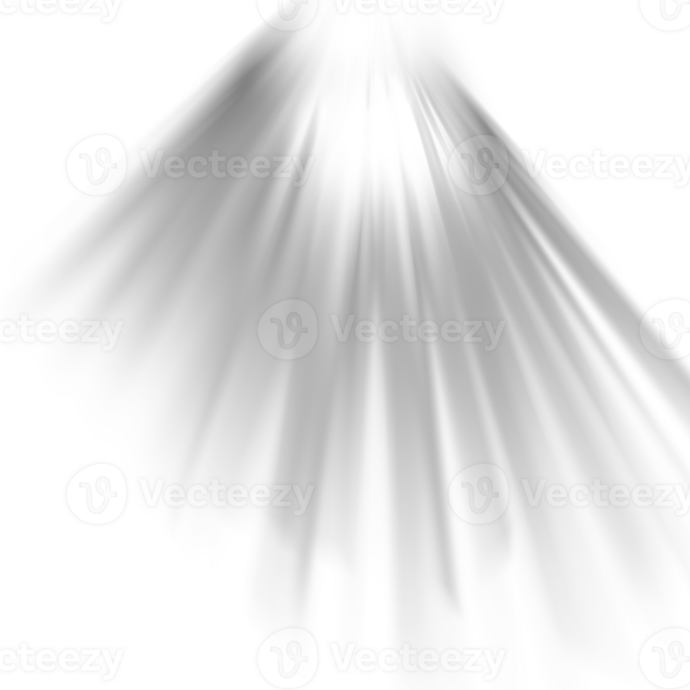 light rays on transparent background png