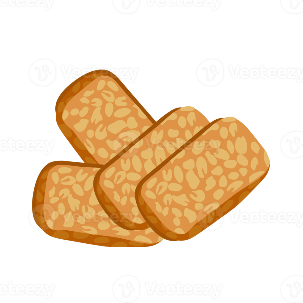 Pineapple cake Illustration png