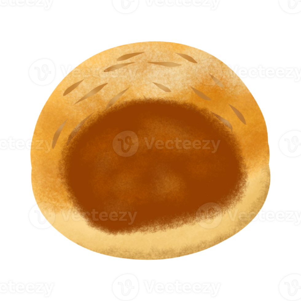 Pineapple cake Illustration png