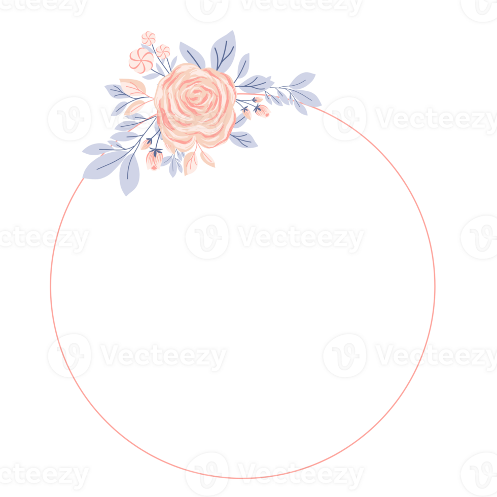 Beautiful Flower Wreath png