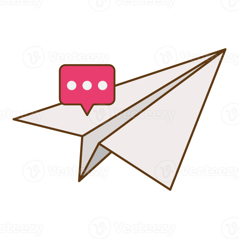 Message Notification Icon Set Fill Style png