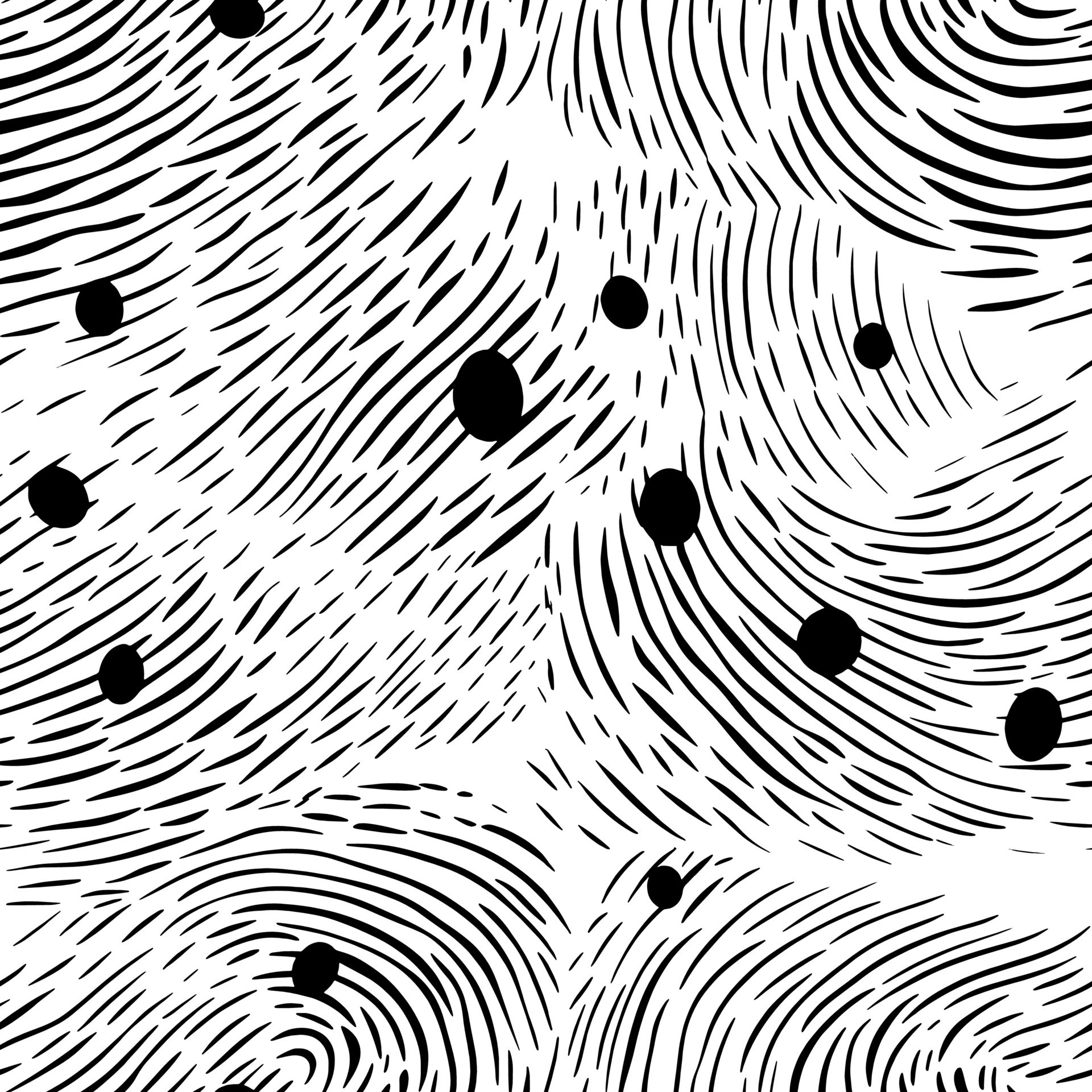 Black and white doodle art seamless background 26830776 Vector Art at