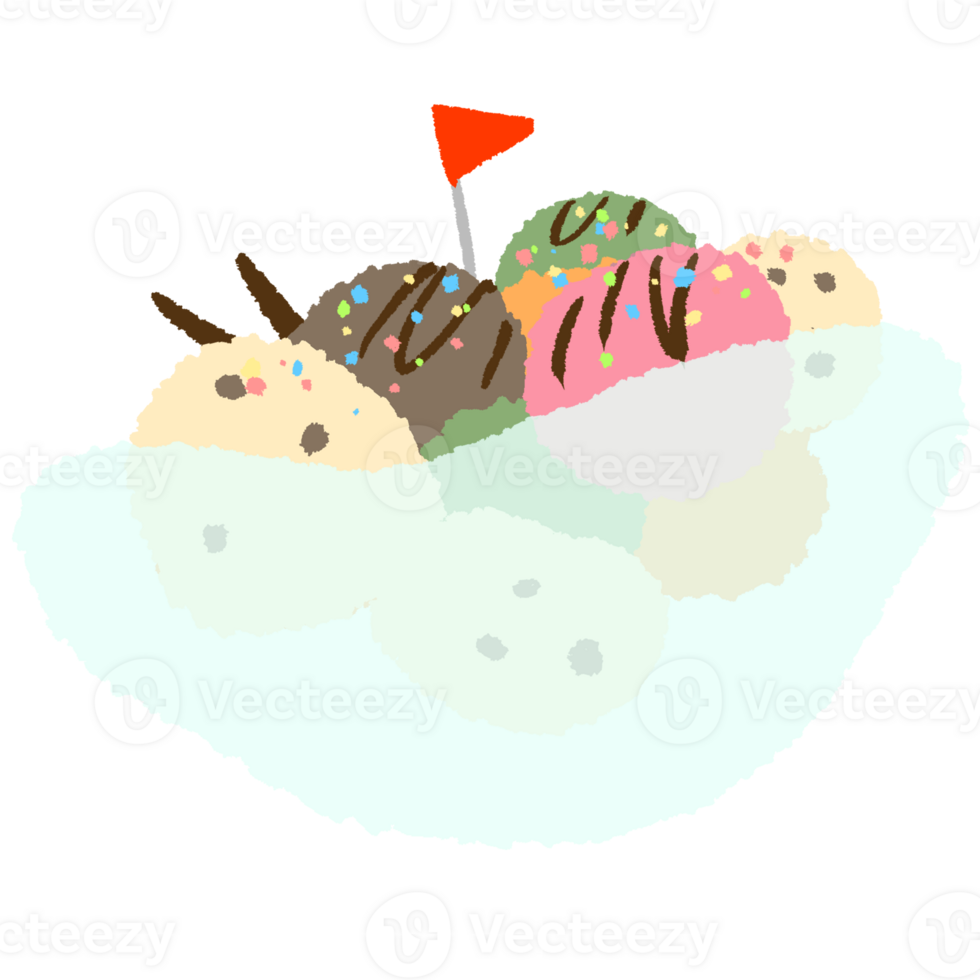 Bowl of Ice-cream png