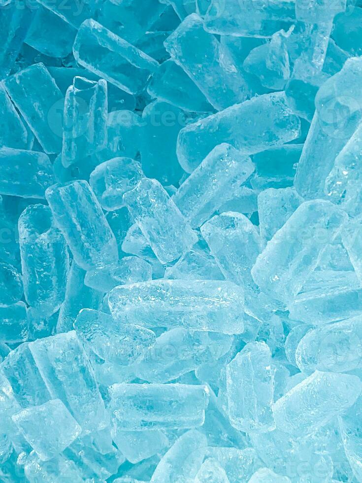 Ice cubes background, ice cube texture, ice wallpaper It makes me feel fresh and feel good. In the summer, ice and cold drinks will make us feel relaxed, Made for beverage or refreshment business. photo