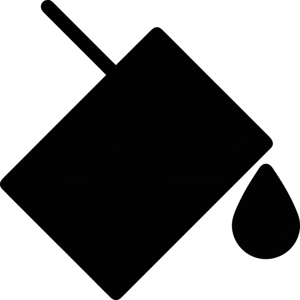 Bucket icon symbol vector image. Illustration of the bucket cleaning equipment washing outline design image. EPS 10