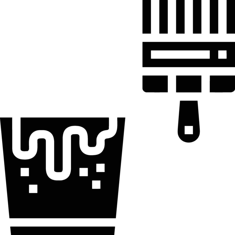 Bucket icon symbol vector image. Illustration of the bucket cleaning equipment washing outline design image. EPS 10