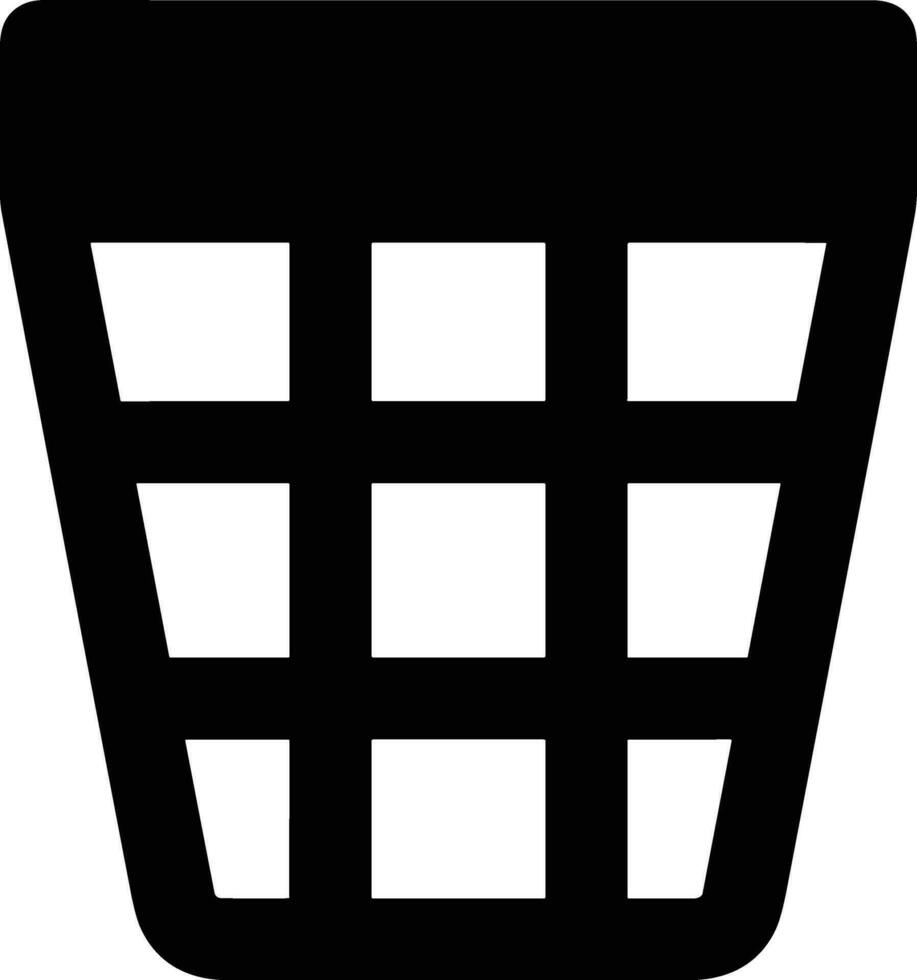 Bucket icon symbol vector image. Illustration of the bucket cleaning equipment washing outline design image. EPS 10