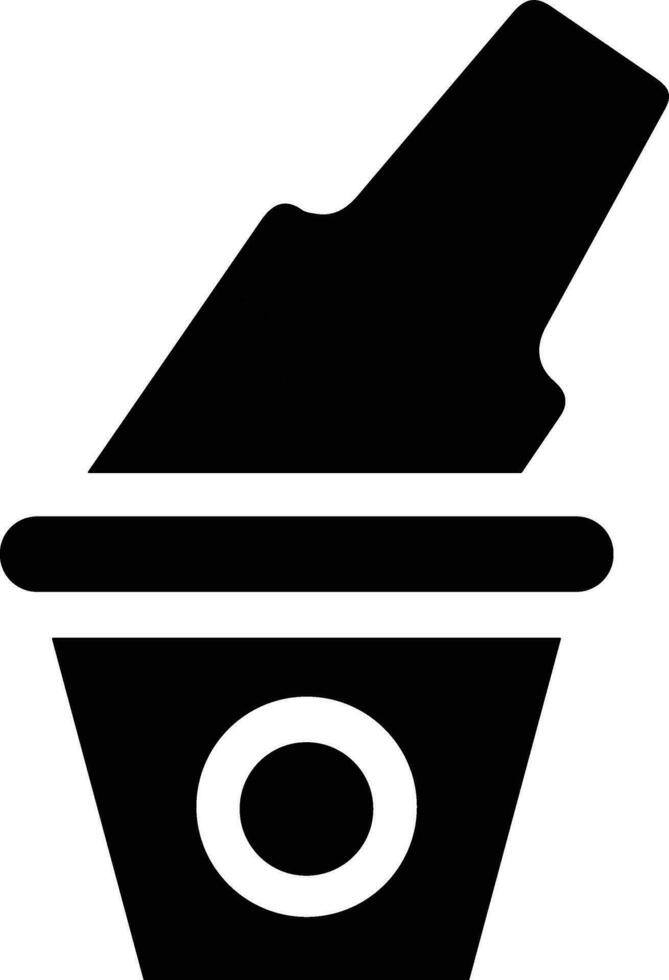 Bucket icon symbol vector image. Illustration of the bucket cleaning equipment washing outline design image. EPS 10