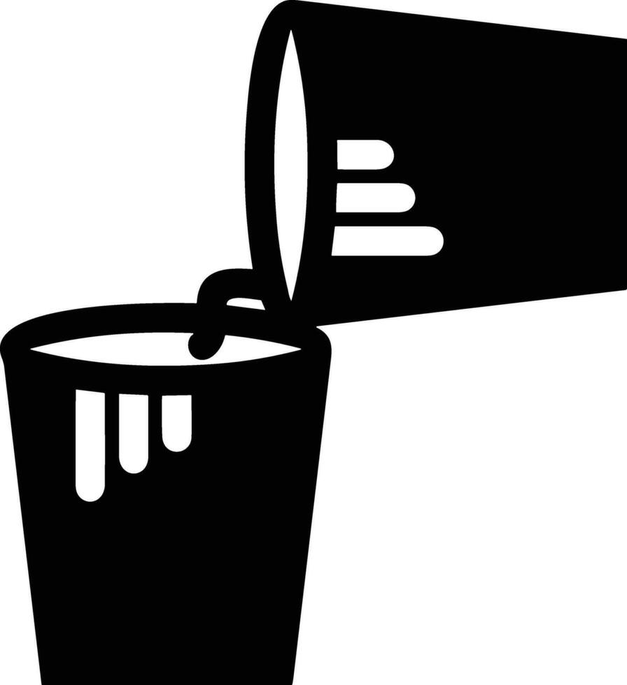 Bucket icon symbol vector image. Illustration of the bucket cleaning equipment washing outline design image. EPS 10