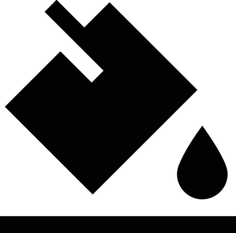 Bucket icon symbol vector image. Illustration of the bucket cleaning equipment washing outline design image. EPS 10