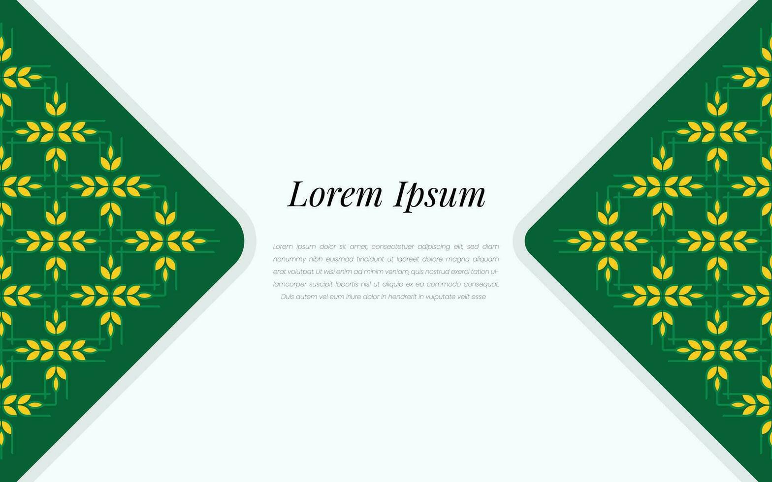 Paddy pattern wallpaper. Paddy vector with free space for text. Rice pattern.