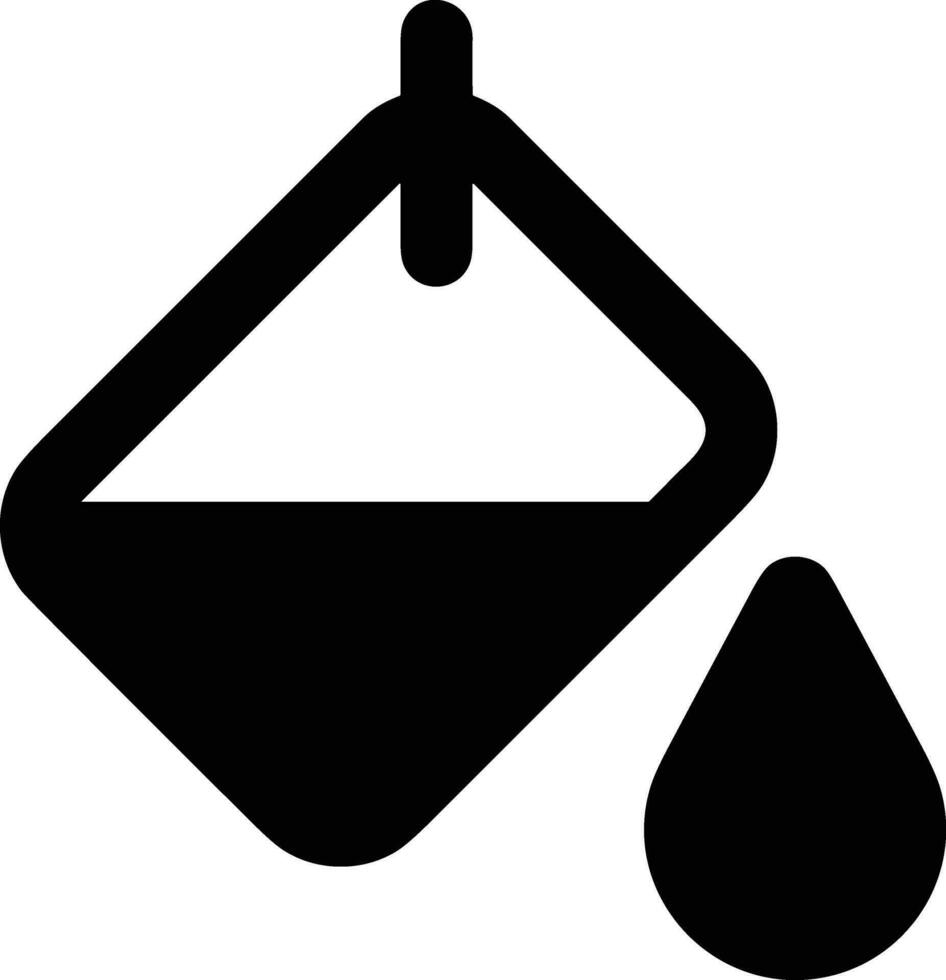 Bucket icon symbol vector image. Illustration of the bucket cleaning equipment washing outline design image. EPS 10