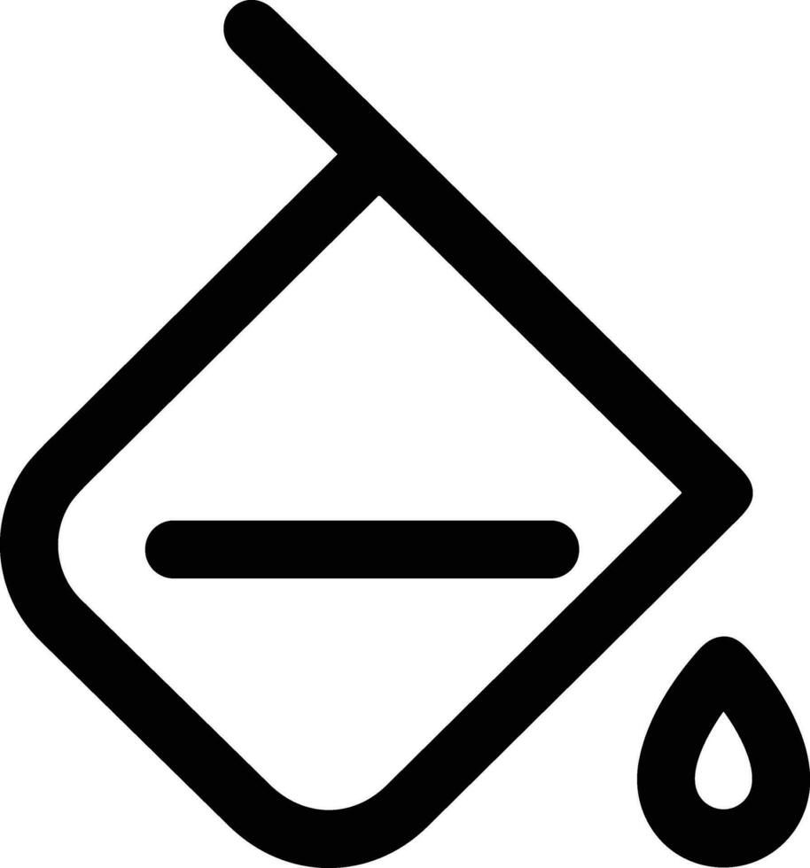 Bucket icon symbol vector image. Illustration of the bucket cleaning equipment washing outline design image. EPS 10