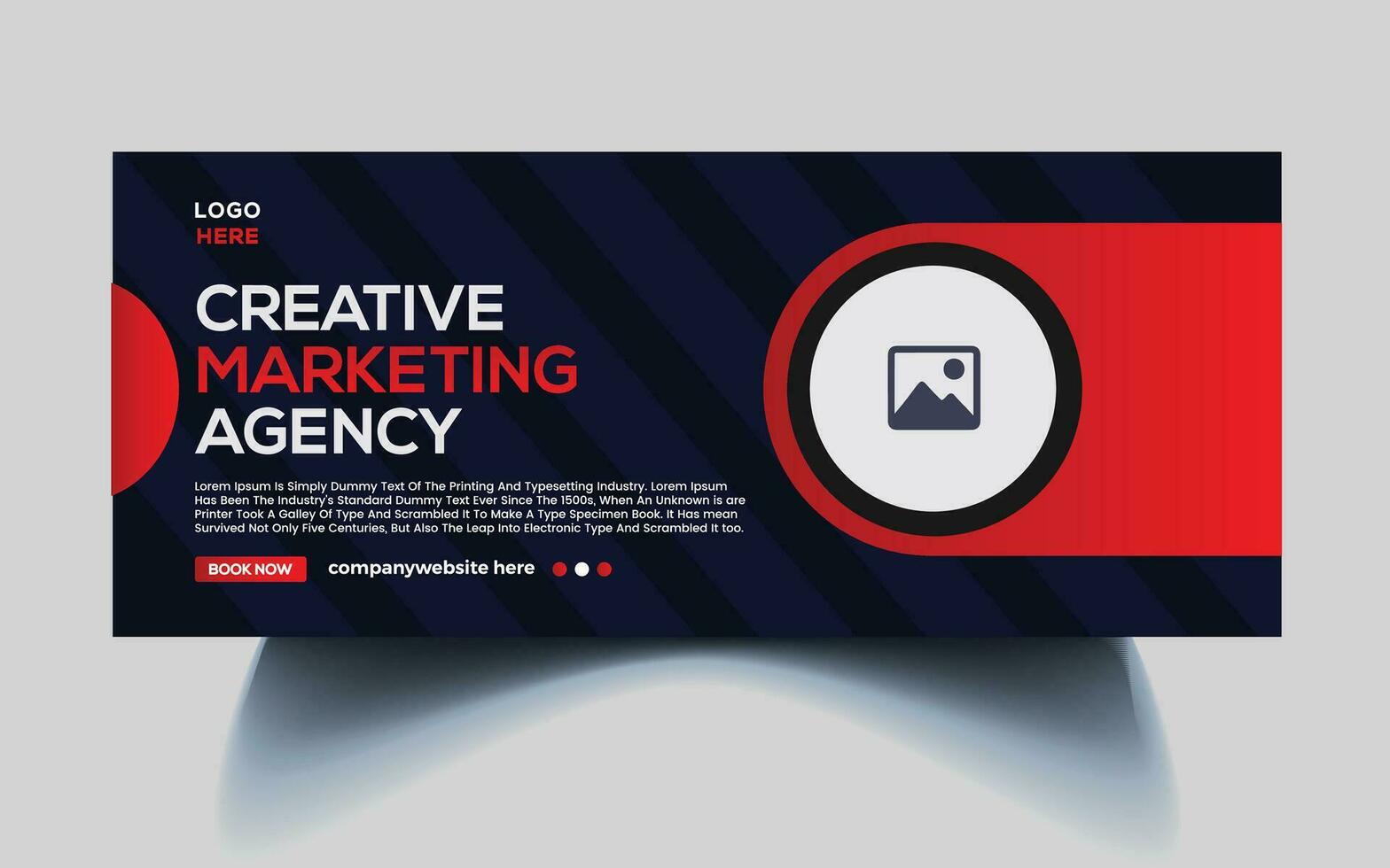 Digital Marketing and Corporate Business Social Media Cover Banner Template Free Vector