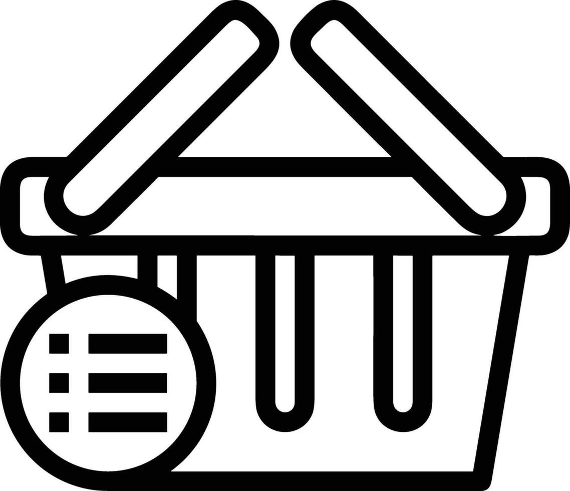 Bucket icon symbol vector image. Illustration of the bucket cleaning equipment washing outline design image. EPS 10