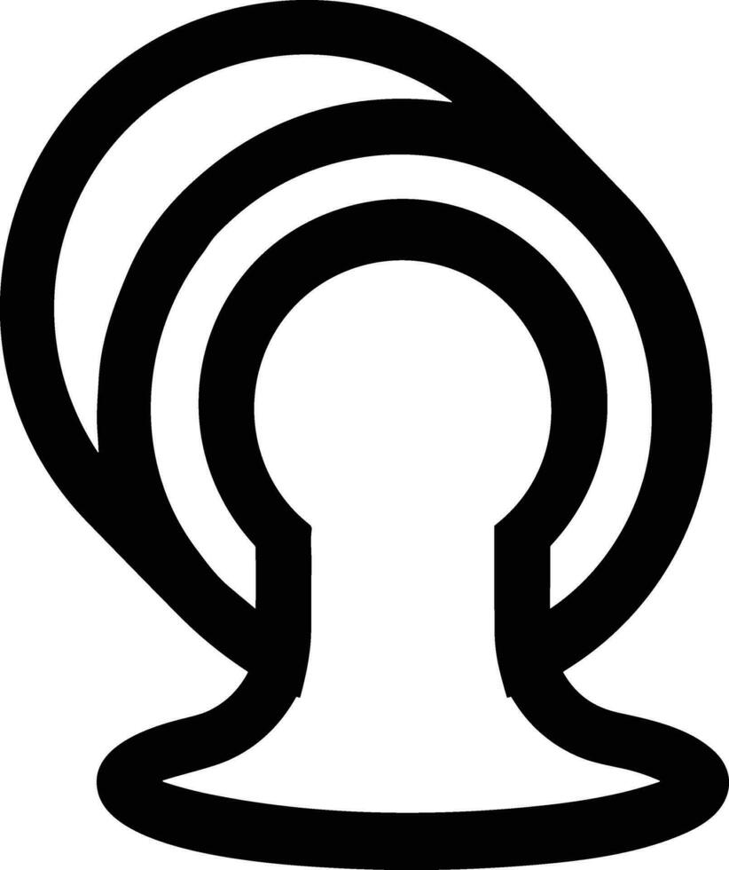 Bucket icon symbol vector image. Illustration of the bucket cleaning equipment washing outline design image. EPS 10