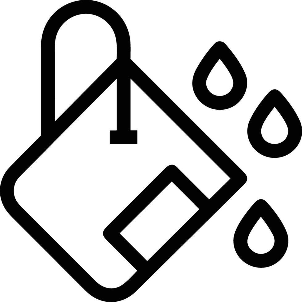 Bucket icon symbol vector image. Illustration of the bucket cleaning equipment washing outline design image. EPS 10