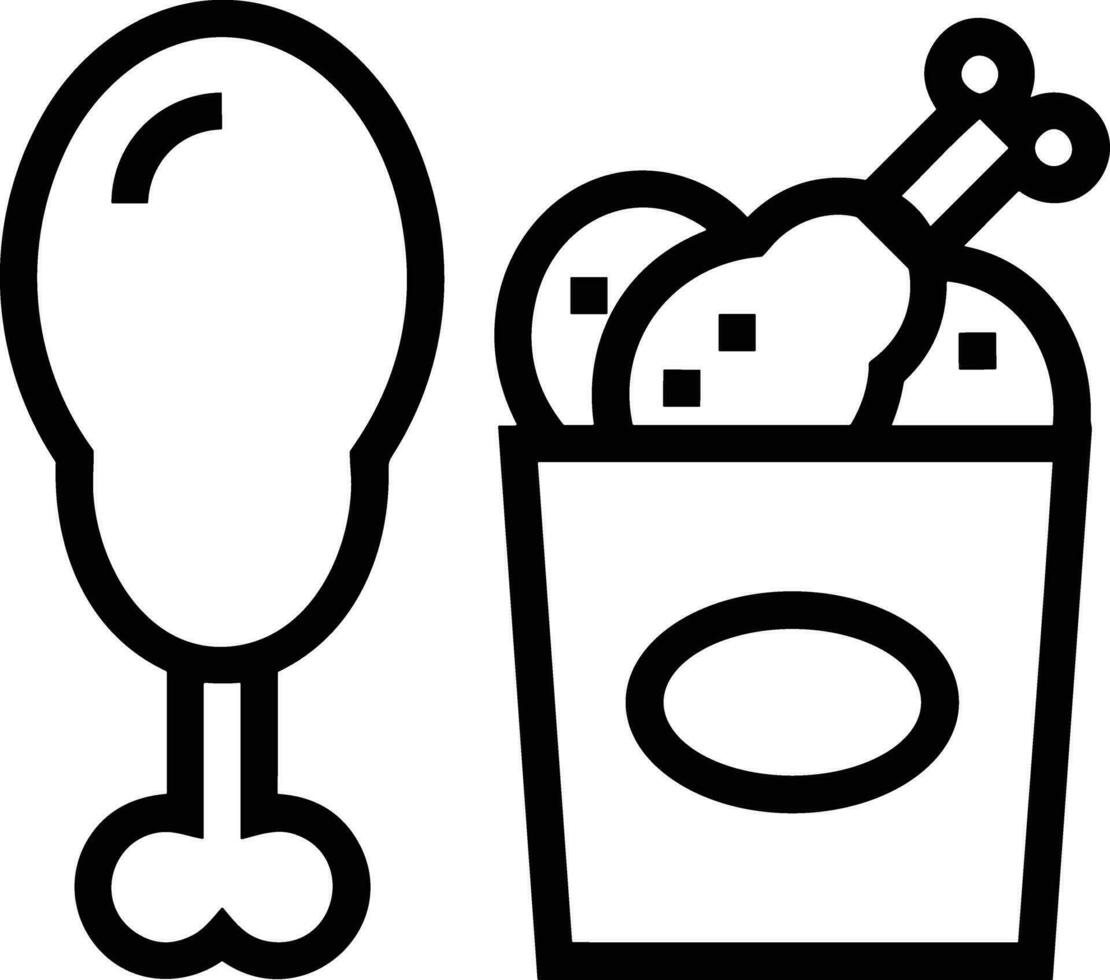 Bucket icon symbol vector image. Illustration of the bucket cleaning equipment washing outline design image. EPS 10
