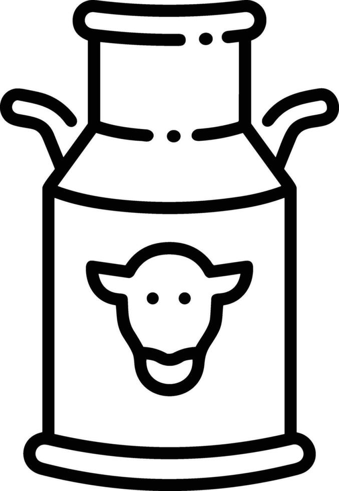 Bucket icon symbol vector image. Illustration of the bucket cleaning equipment washing outline design image. EPS 10