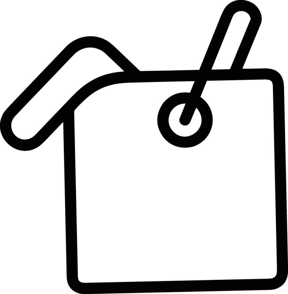 Bucket icon symbol vector image. Illustration of the bucket cleaning equipment washing outline design image. EPS 10