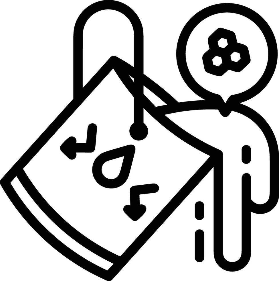 Bucket icon symbol vector image. Illustration of the bucket cleaning equipment washing outline design image. EPS 10
