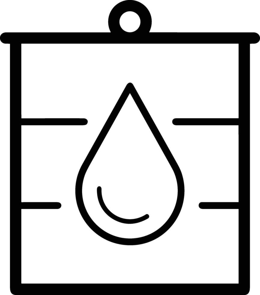 Bucket icon symbol vector image. Illustration of the bucket cleaning equipment washing outline design image. EPS 10