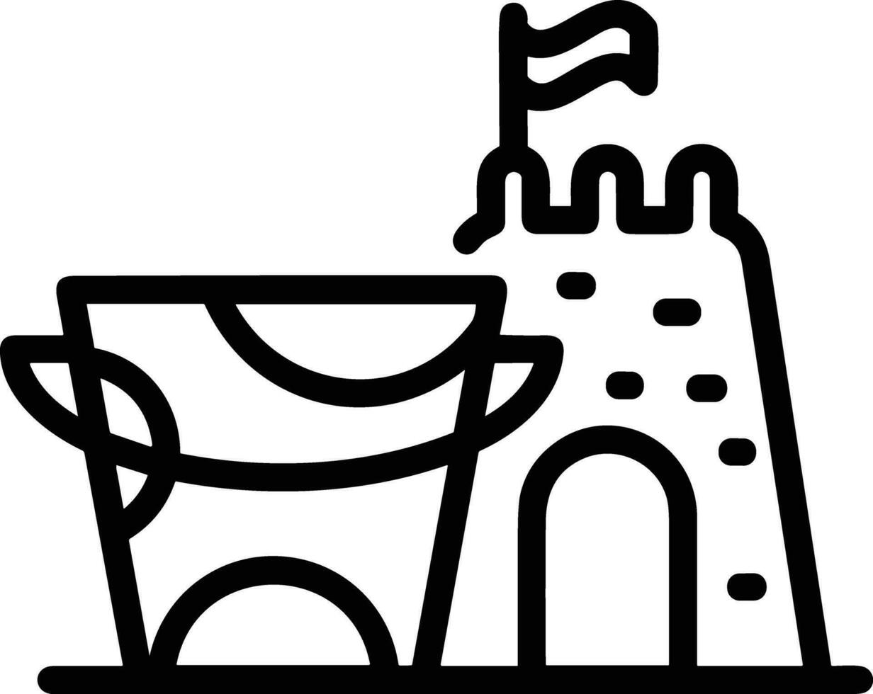 Bucket icon symbol vector image. Illustration of the bucket cleaning equipment washing outline design image. EPS 10