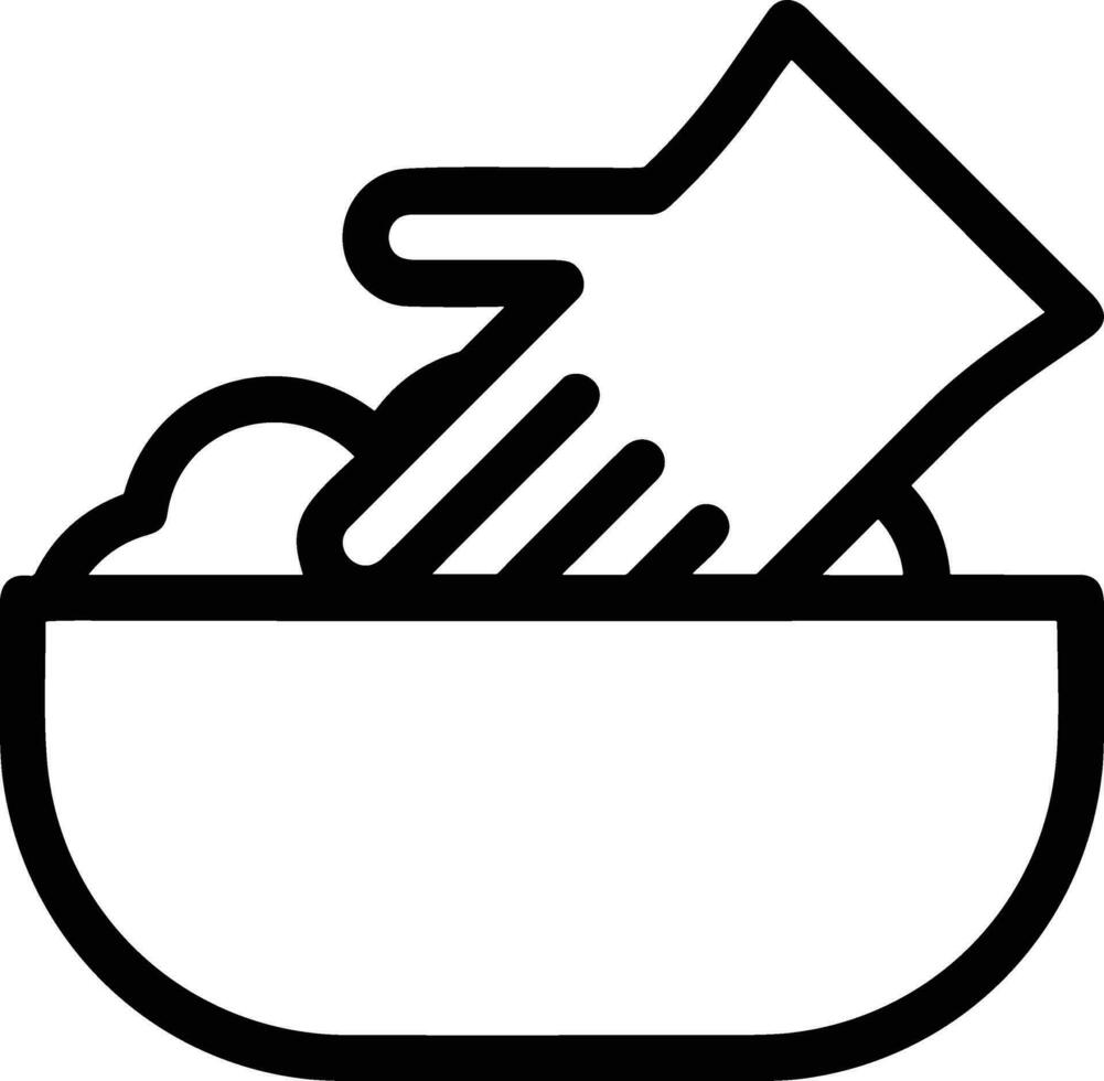 Bucket icon symbol vector image. Illustration of the bucket cleaning equipment washing outline design image. EPS 10