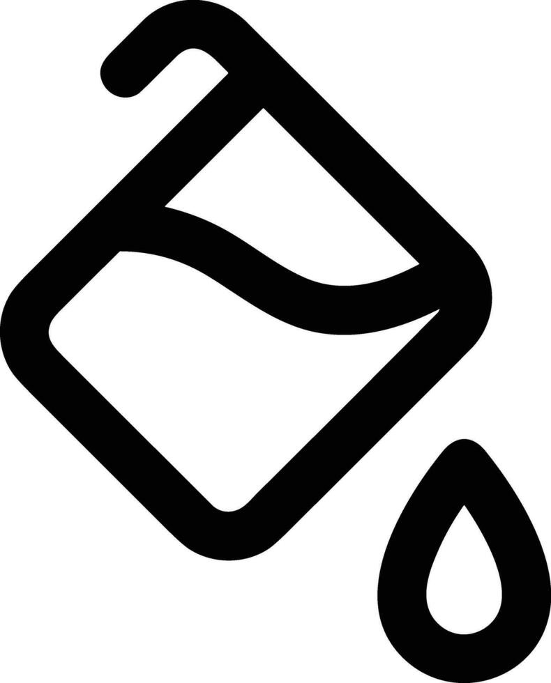 Bucket icon symbol vector image. Illustration of the bucket cleaning equipment washing outline design image. EPS 10
