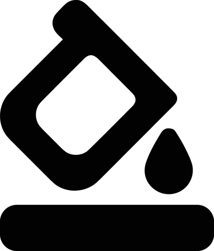 Bucket icon symbol vector image. Illustration of the bucket cleaning equipment washing outline design image. EPS 10