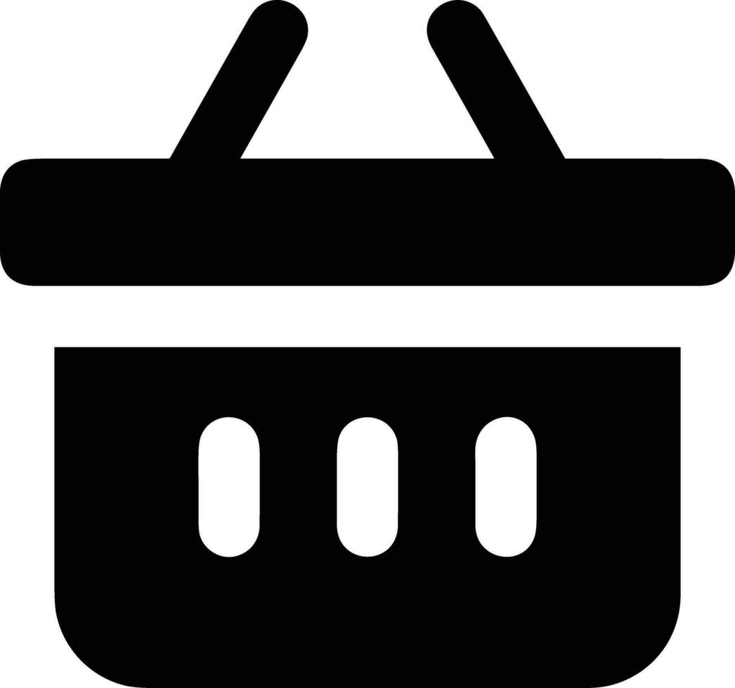 Bucket icon symbol vector image. Illustration of the bucket cleaning equipment washing outline design image. EPS 10