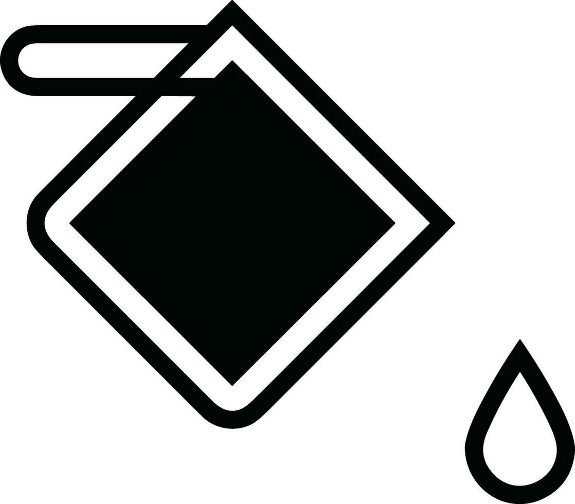 Bucket icon symbol vector image. Illustration of the bucket cleaning equipment washing outline design image. EPS 10