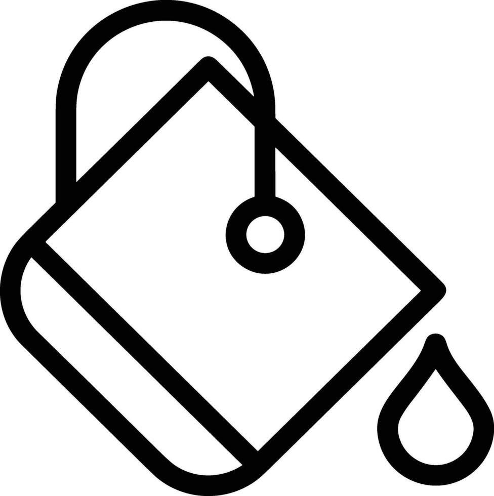 Bucket icon symbol vector image. Illustration of the bucket cleaning equipment washing outline design image. EPS 10