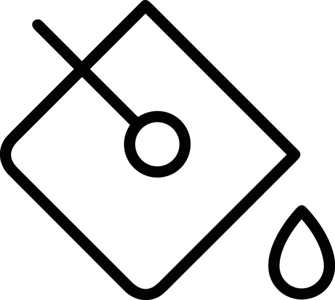 Bucket icon symbol vector image. Illustration of the bucket cleaning equipment washing outline design image. EPS 10
