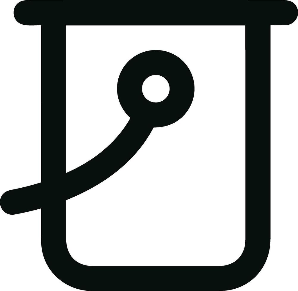 Bucket icon symbol vector image. Illustration of the bucket cleaning equipment washing outline design image. EPS 10