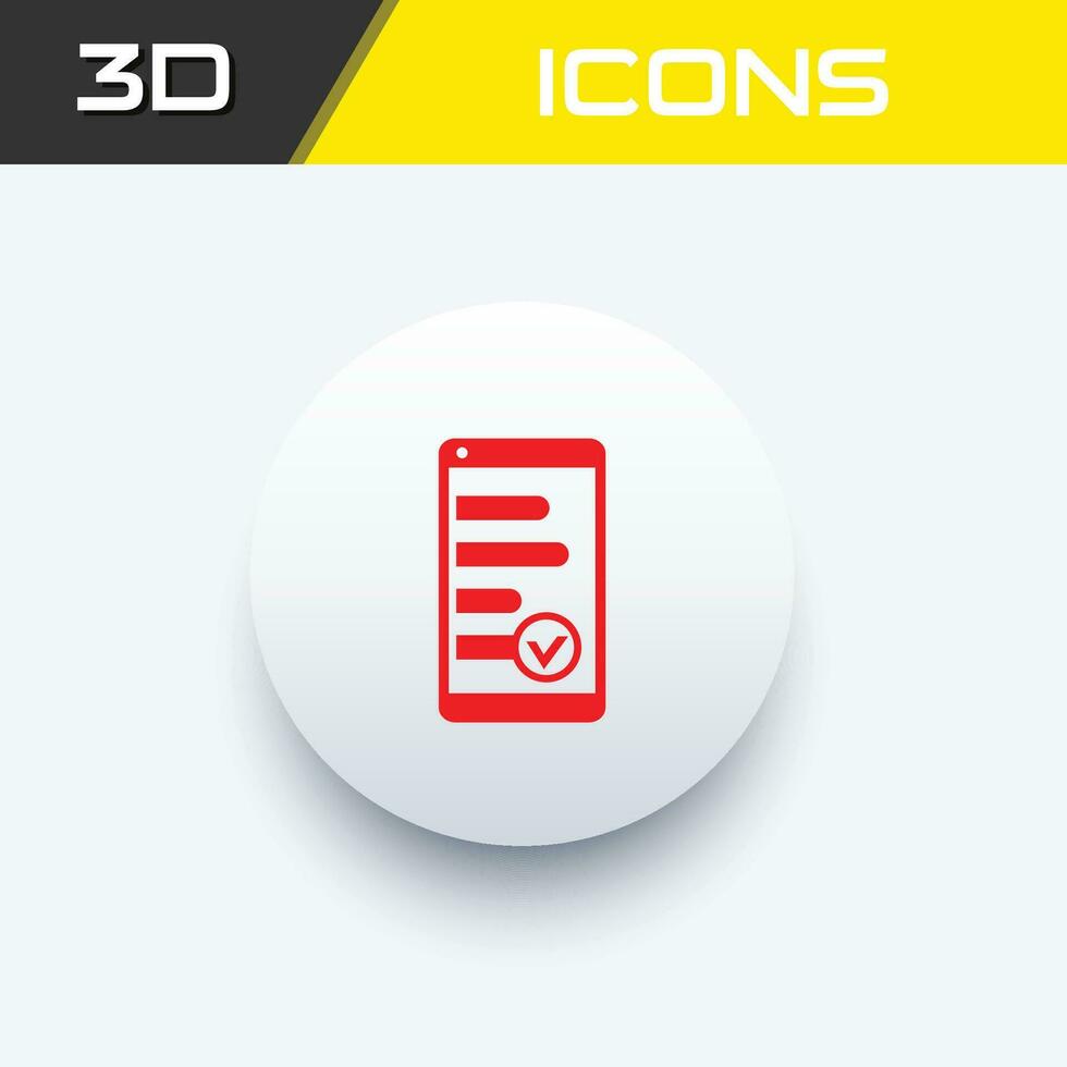 Calorie calculator icon, Calorie counting fitness body building 3D icon vector