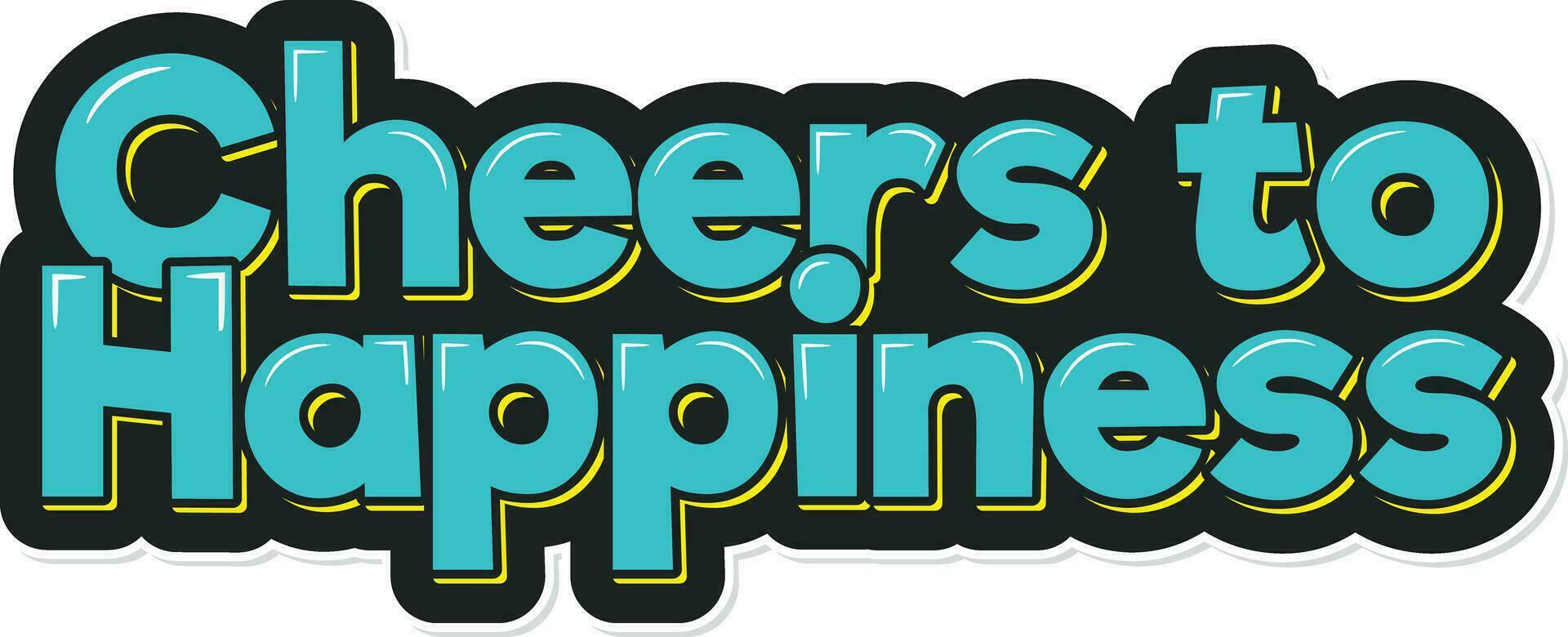 Happy Oktoberfest Lettering Vector Design