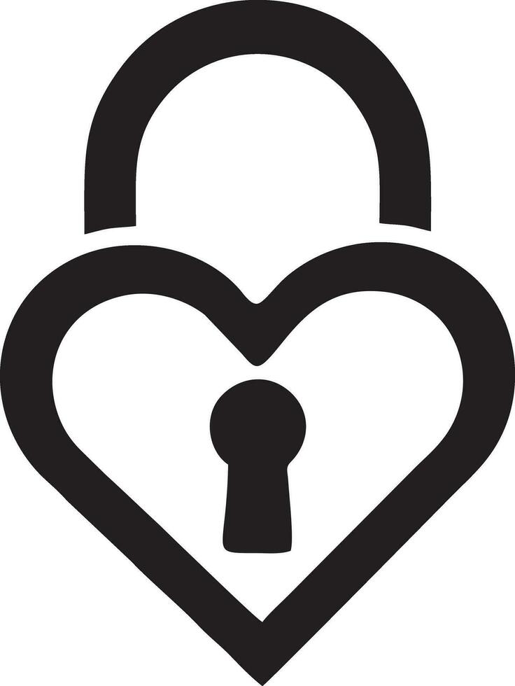 Lock security icon symbol vector image. Illustration of the key secure access system vector design. EPS 10