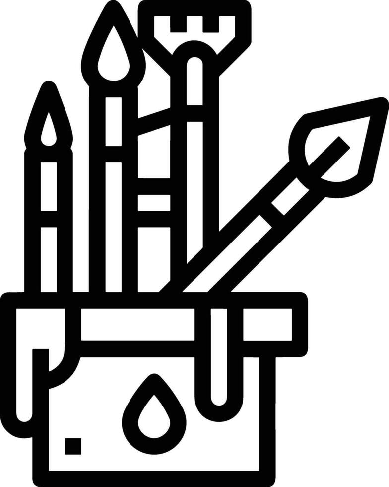 Bucket icon symbol vector image. Illustration of the bucket cleaning equipment washing outline design image. EPS 10