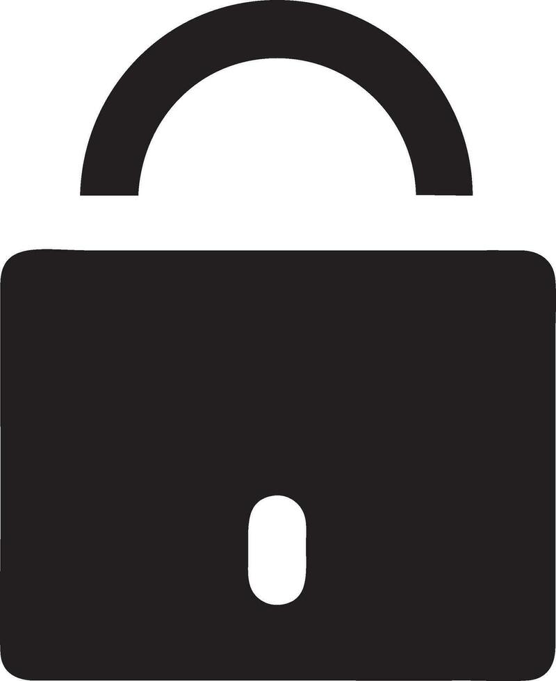 Lock security icon symbol vector image. Illustration of the key secure access system vector design. EPS 10