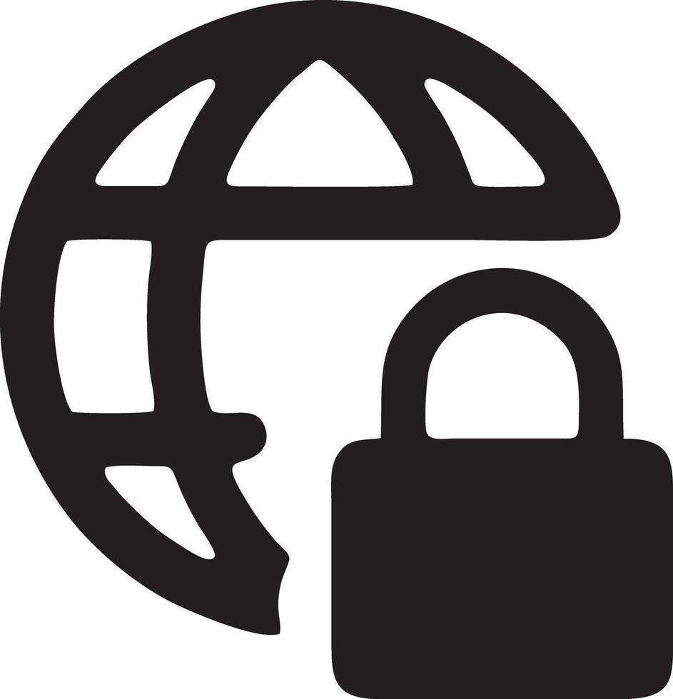 Lock security icon symbol vector image. Illustration of the key secure access system vector design. EPS 10