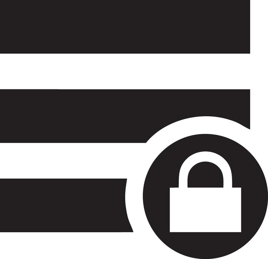 Lock security icon symbol vector image. Illustration of the key secure access system vector design. EPS 10
