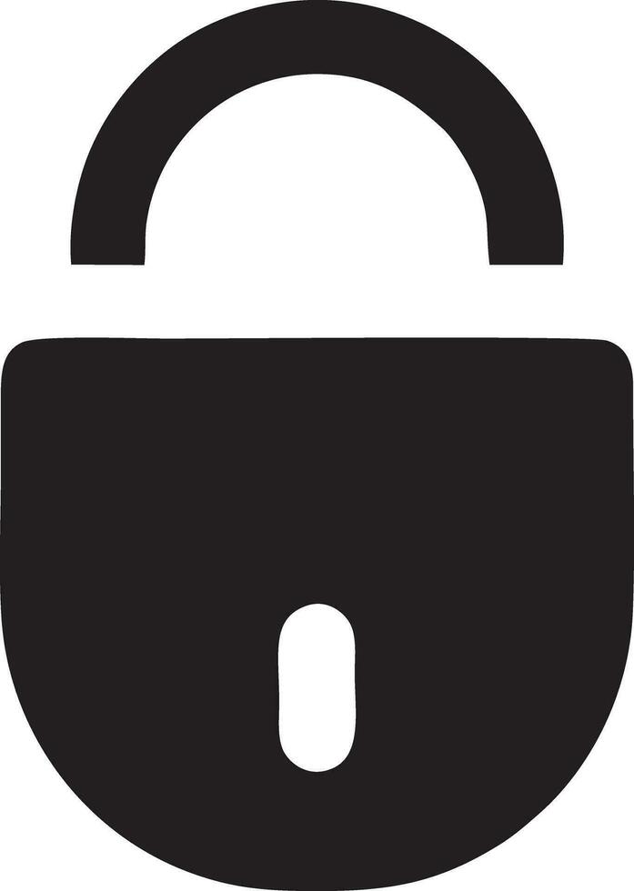 Lock security icon symbol vector image. Illustration of the key secure access system vector design. EPS 10