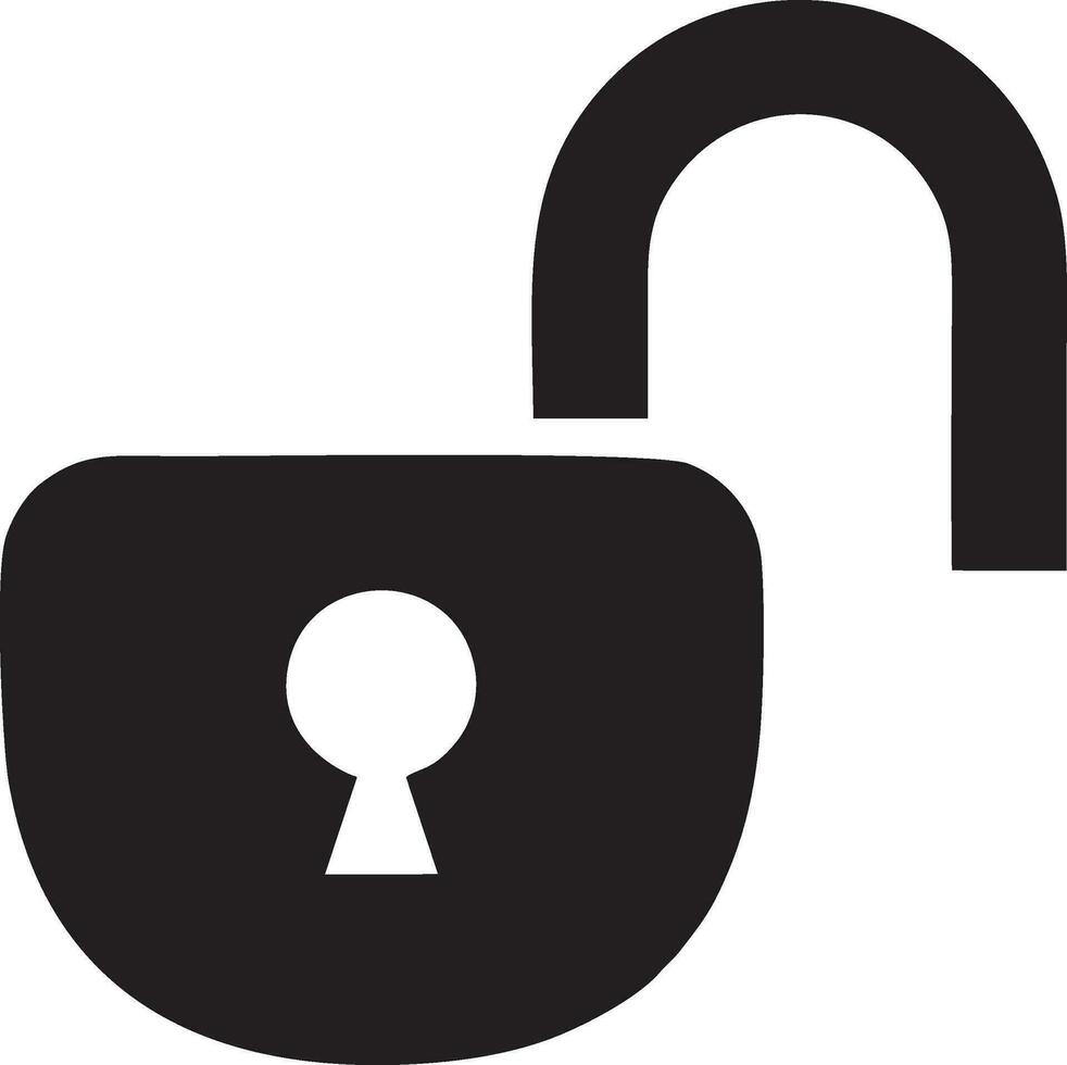 Lock security icon symbol vector image. Illustration of the key secure access system vector design. EPS 10