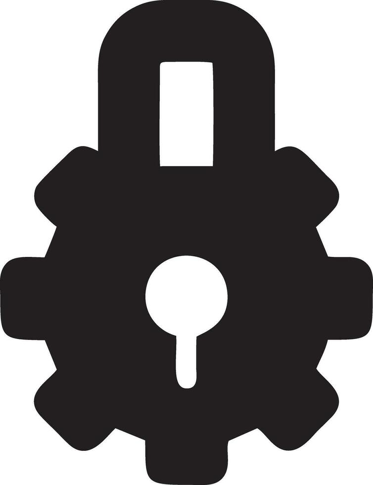 Lock security icon symbol vector image. Illustration of the key secure access system vector design. EPS 10