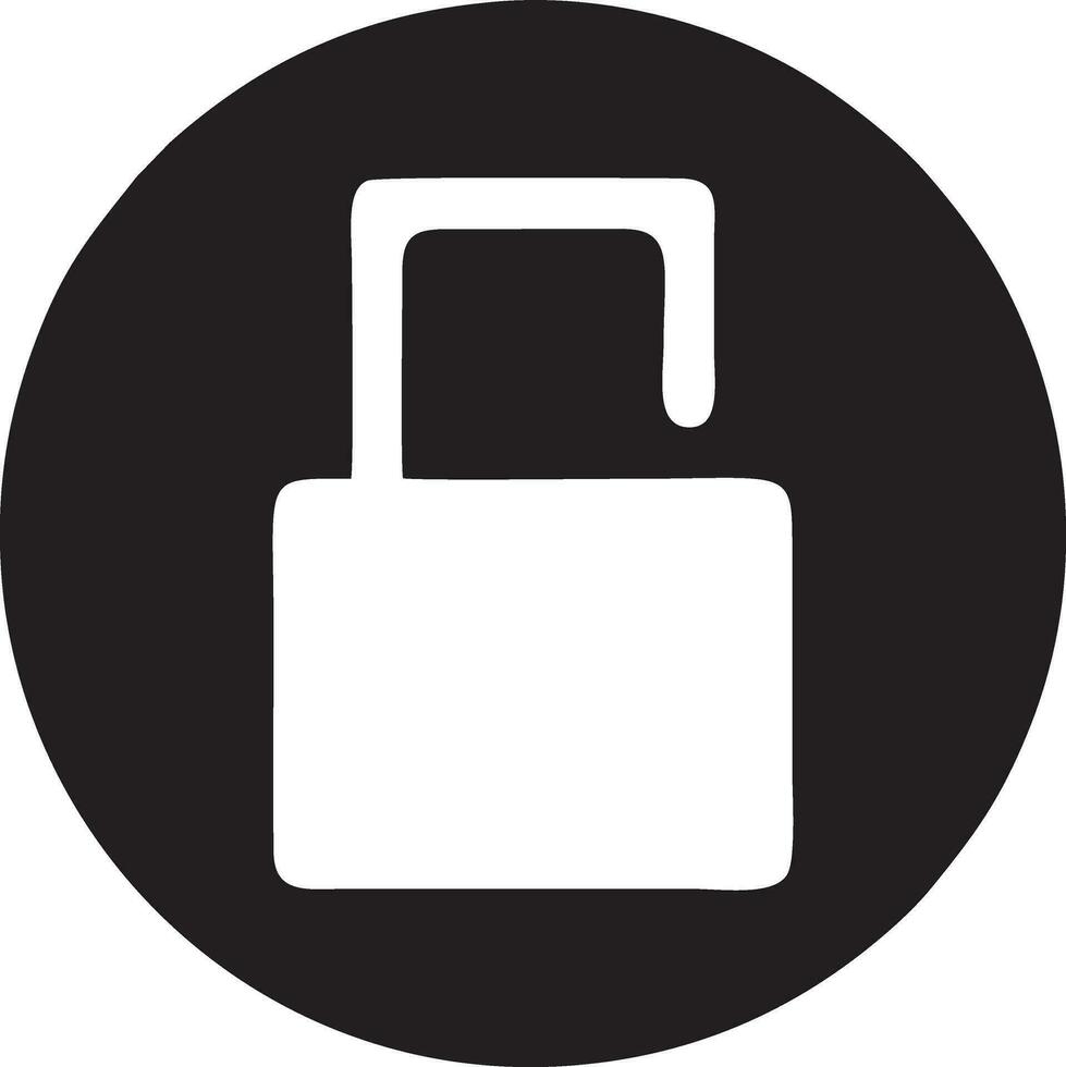 Lock security icon symbol vector image. Illustration of the key secure access system vector design. EPS 10